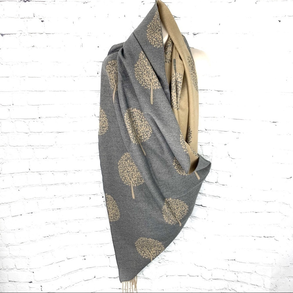 NEW STOCK-Reversble CashmereBlend Scarf/Shawl/Wrap - Picture 12 of 14